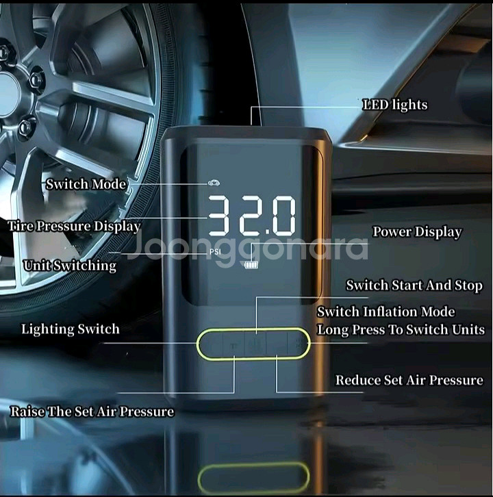 특가[새제품] 공기주입기 공기펌프 자전거펌프 자동차펌프--2