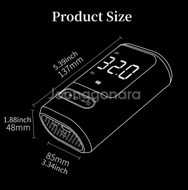 특가[새제품] 공기주입기 공기펌프 자전거펌프 자동차펌프--4