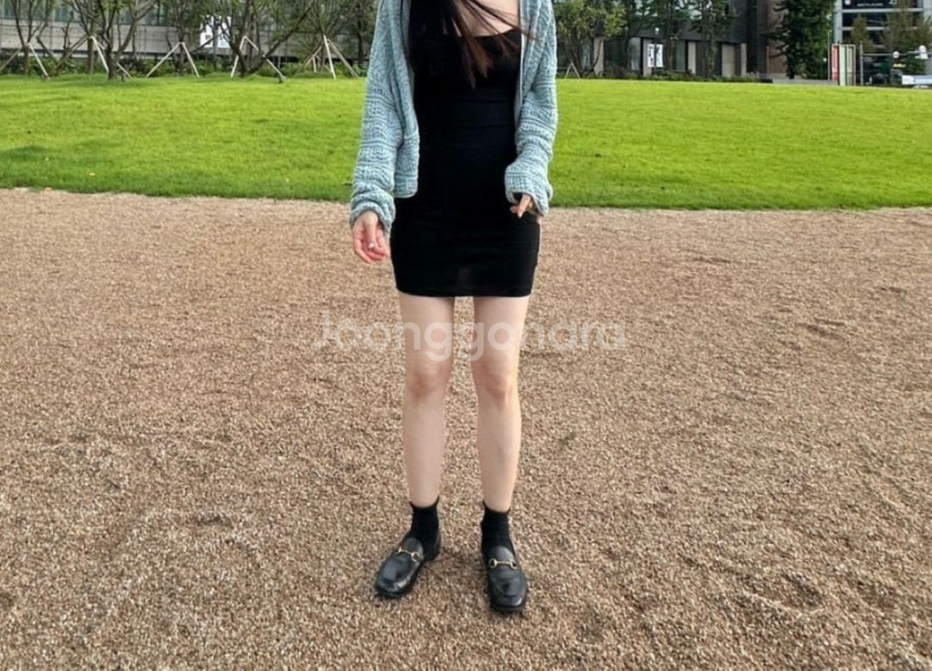 [36.5] 구찌 홀스빗 레더 여성 로퍼 구두--6