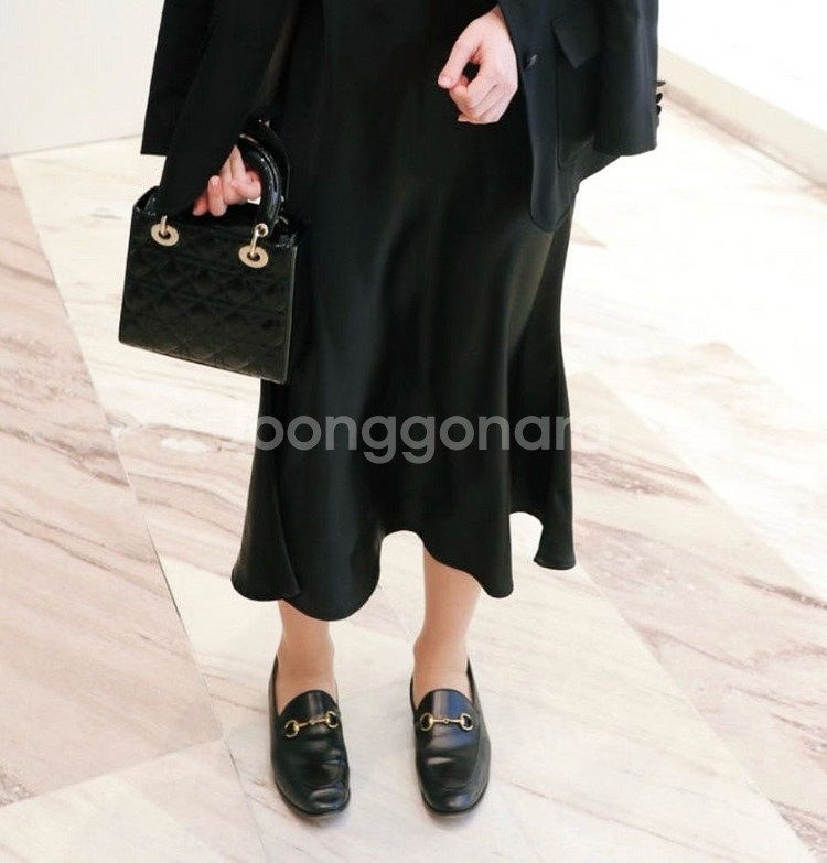 [36.5] 구찌 홀스빗 레더 여성 로퍼 구두--7