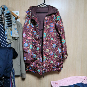 오일릴리 리버시블 다운점퍼 엠