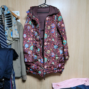 오일릴리 리버시블 다운점퍼 엠