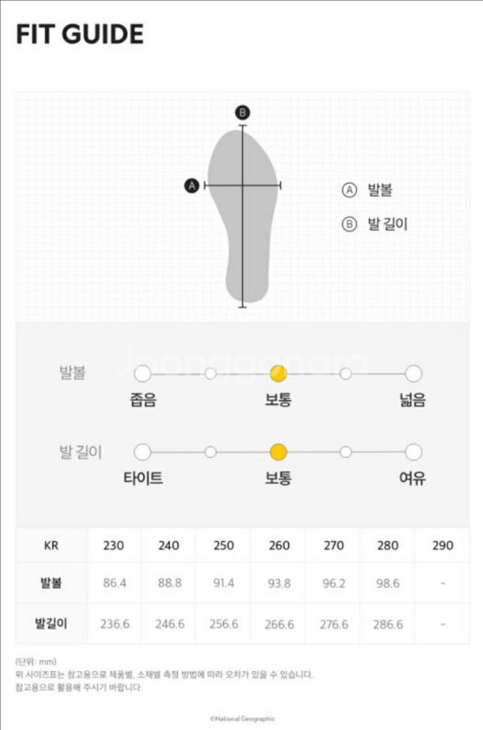 (새제품) 내셔널지오그래픽 운동화--7