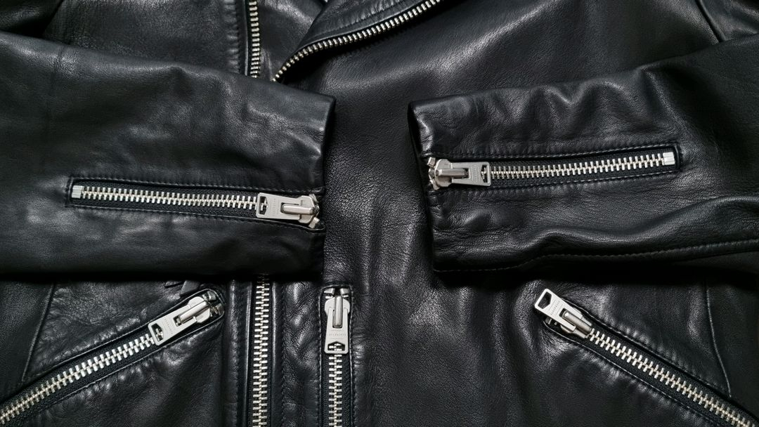 [ALL SAINTS] 올세인츠 라이더 양가죽 자켓XS 이미지