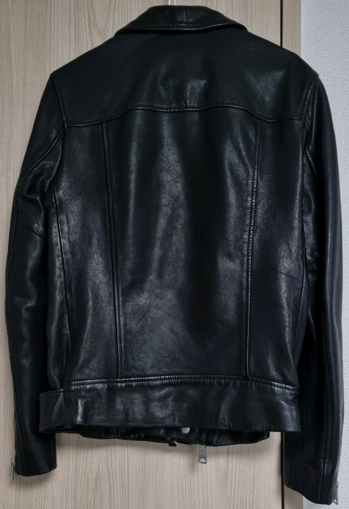 [ALL SAINTS] 올세인츠 라이더 양가죽 자켓XS 이미지