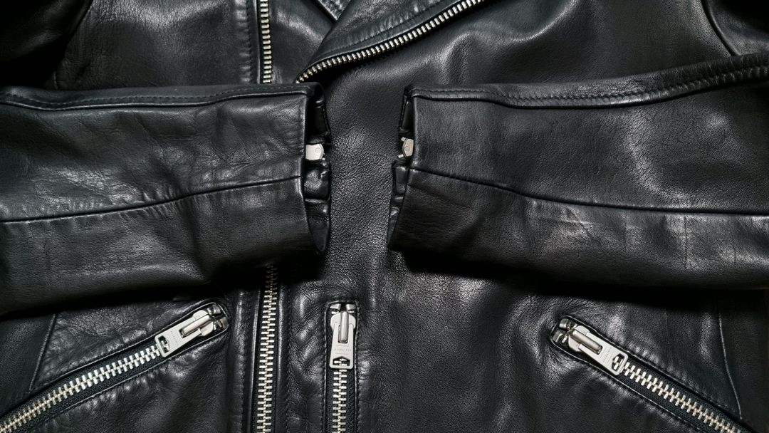 [ALL SAINTS] 올세인츠 라이더 양가죽 자켓XS 이미지