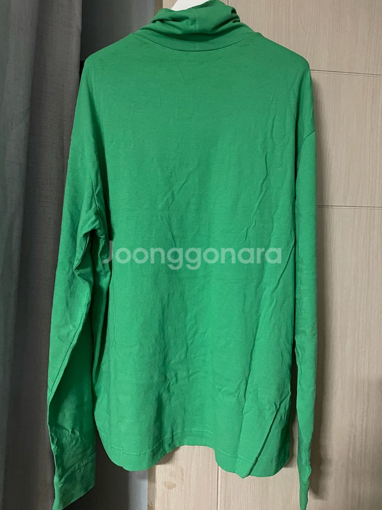 애프터프레이 시그니처 심벌 터틀넥 그린 판매--3