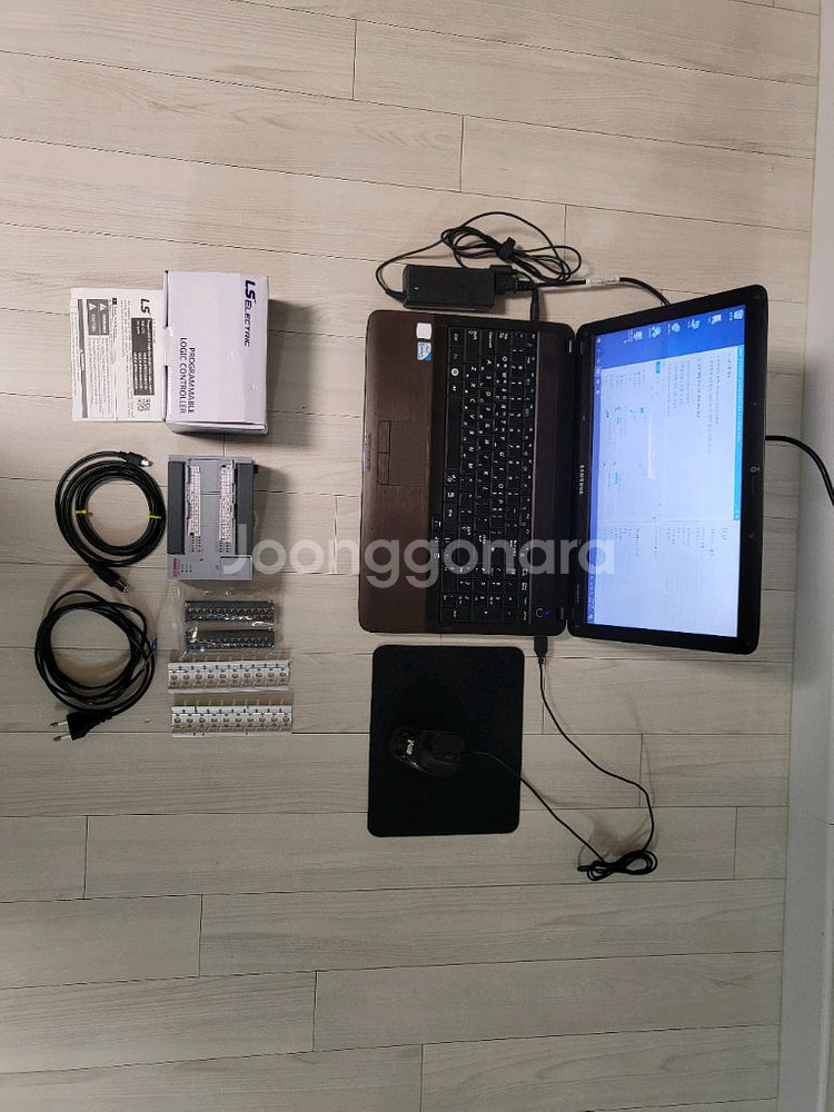 삼성센스R530노트북과 LS PLC XBC-DR20SU--5