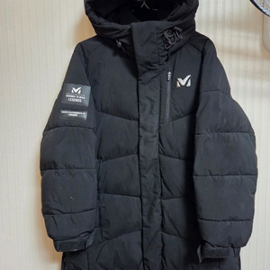 밀레 롱패딩 130( 실측 140)