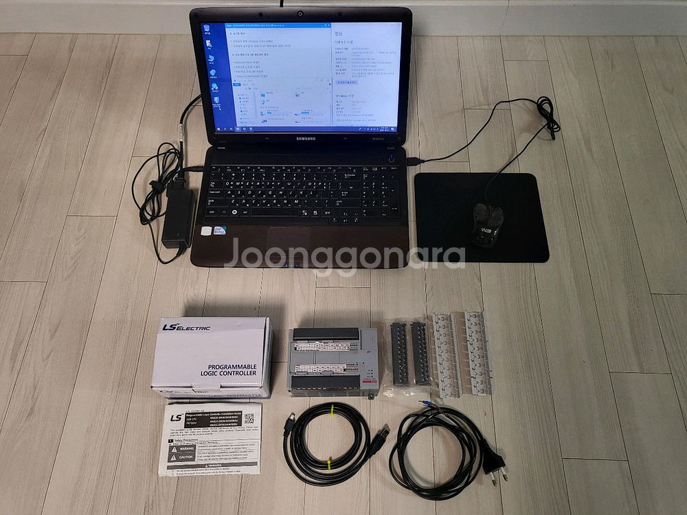 삼성센스R530노트북과 LS PLC XBC-DR20SU--4