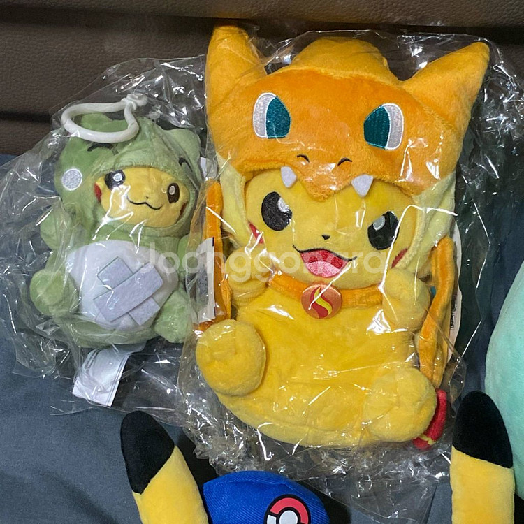 일본 정품 고전 한정판 리자몽 판쵸 대타출동 피카츄--4