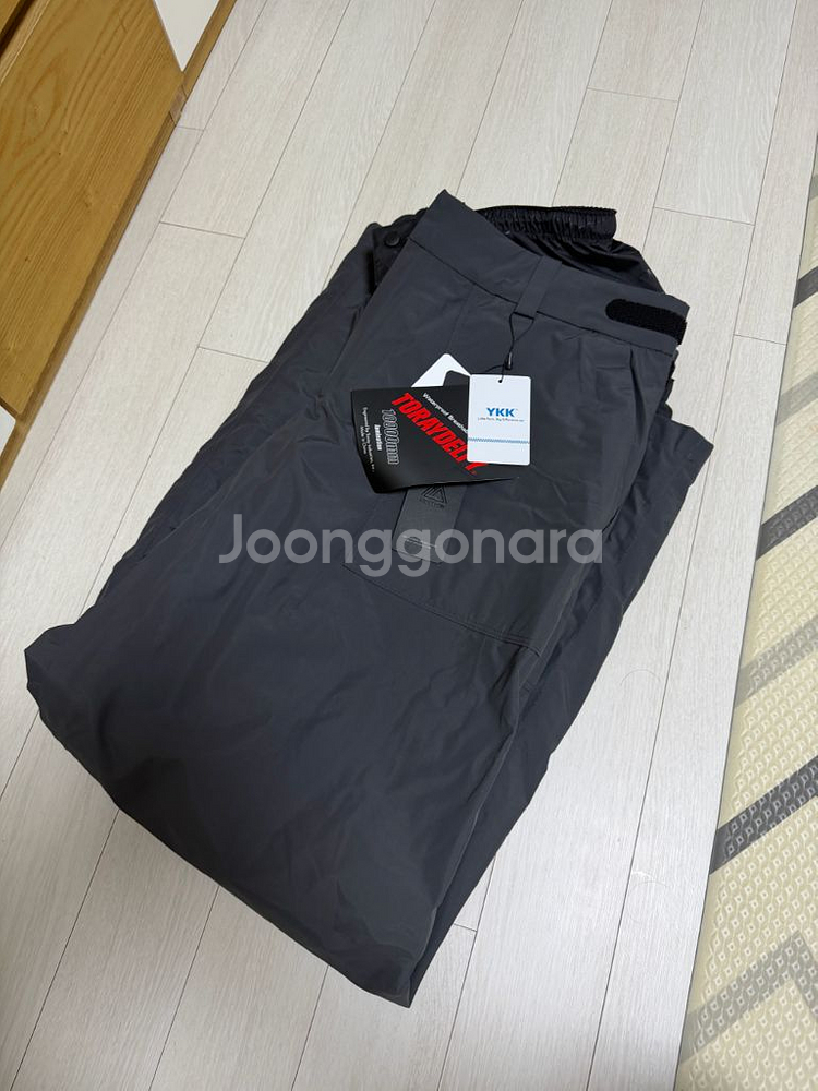 2425 헬로우 보드복 트레이스 2L팬츠 매트차콜 라지 (새상품) 14만--3