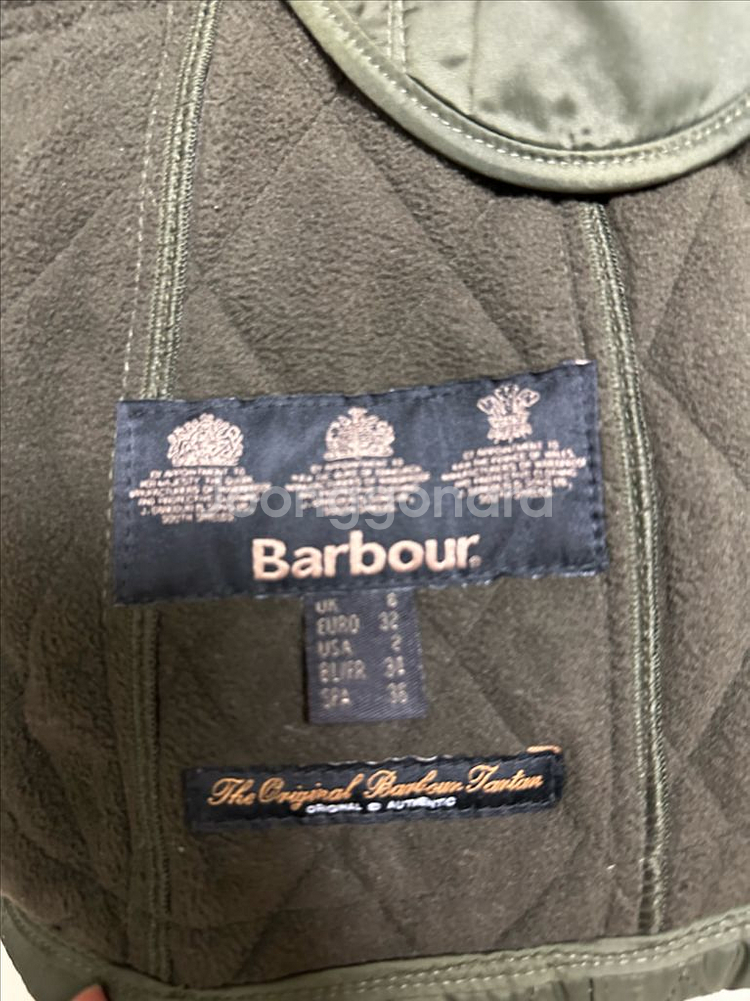 바바 비드넬 퀼팅자켓 UK 6--6