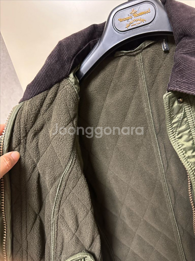 바바 비드넬 퀼팅자켓 UK 6--2