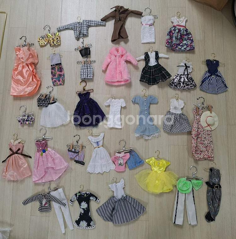 남녀 인형, 인형옷, 악세사리류, 가구류, 미니어처류--1