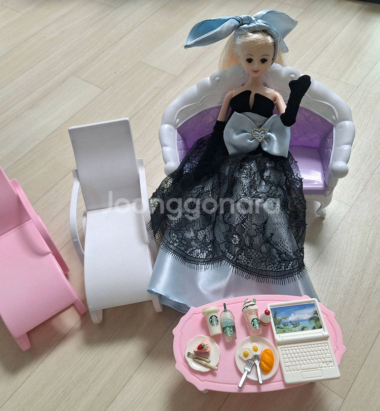 남녀 인형, 인형옷, 악세사리류, 가구류, 미니어처류--6