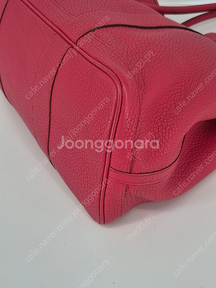 에르메스 가든파티 36 네곤다 토트백 로즈 컬러--6