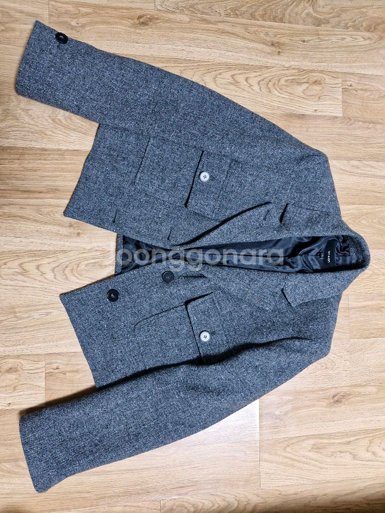 온앤온 크롭 헤링본 자켓 55--2