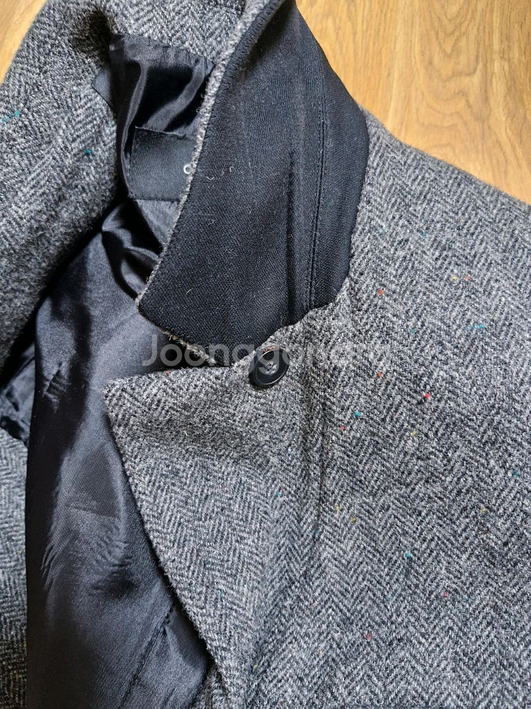 온앤온 크롭 헤링본 자켓 55--4