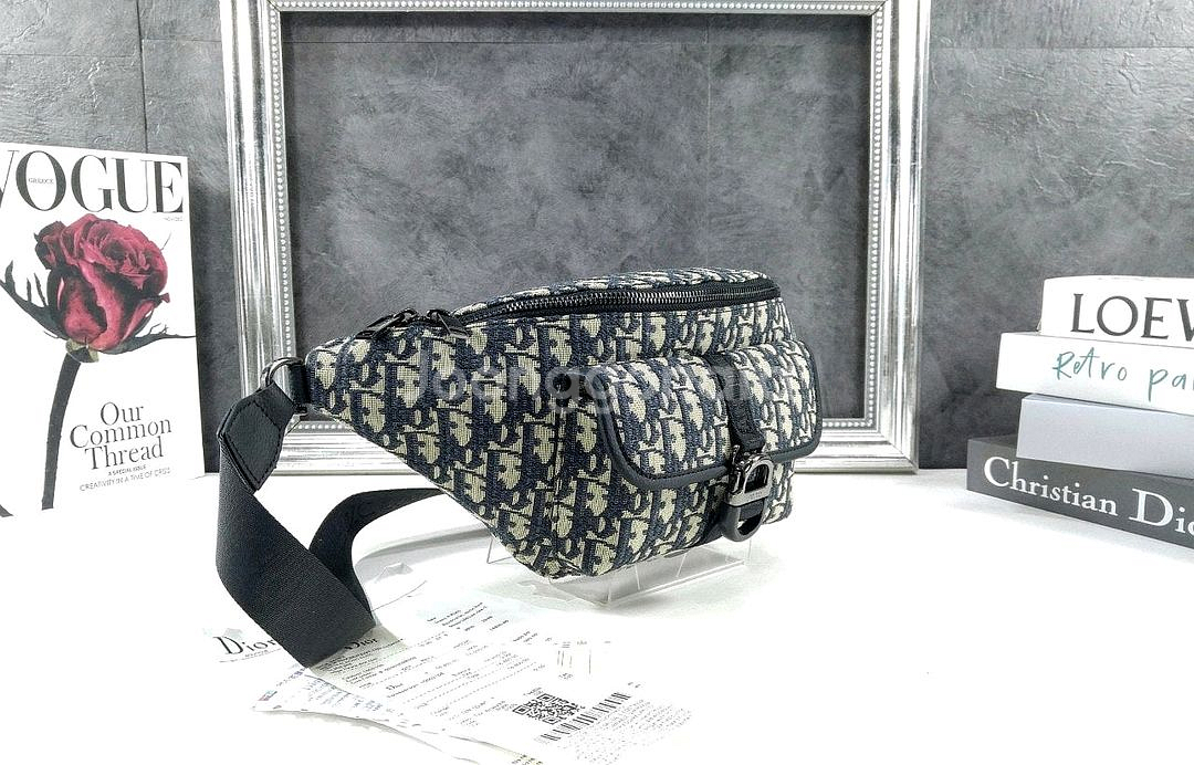 디올 벨트백 디올 가방 힙색 크로스백--4