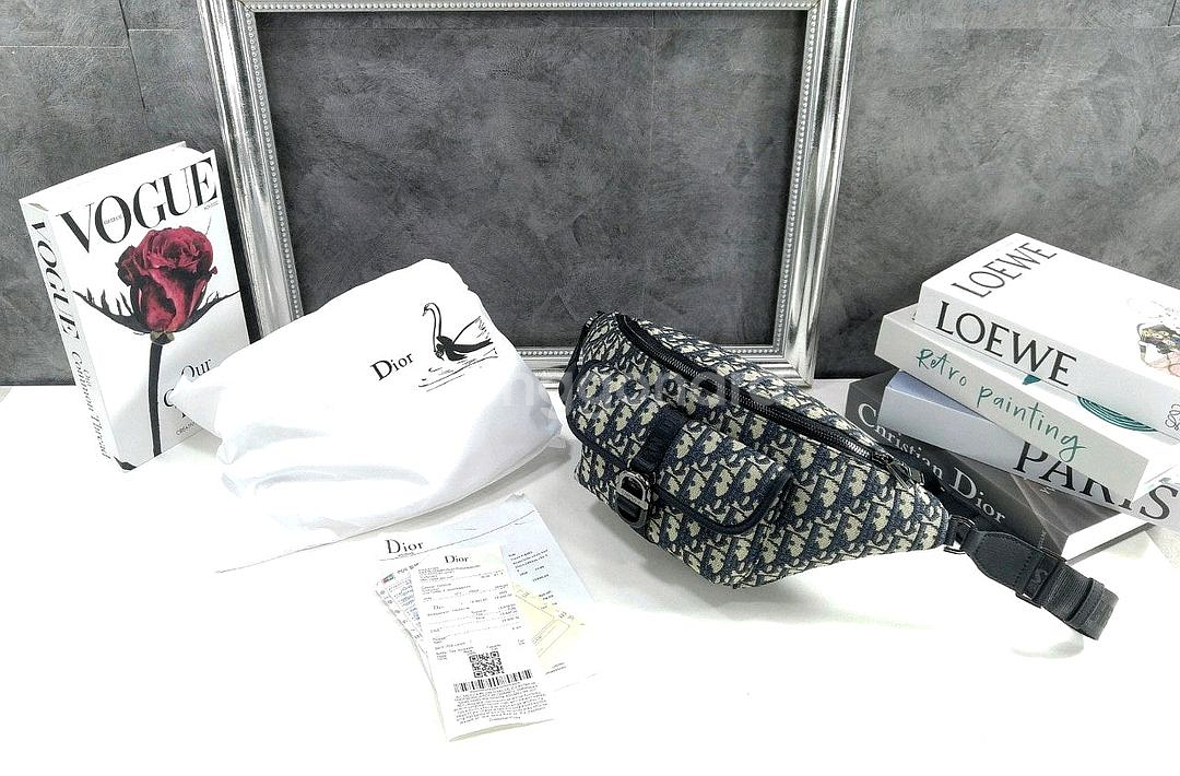디올 벨트백 디올 가방 힙색 크로스백--6