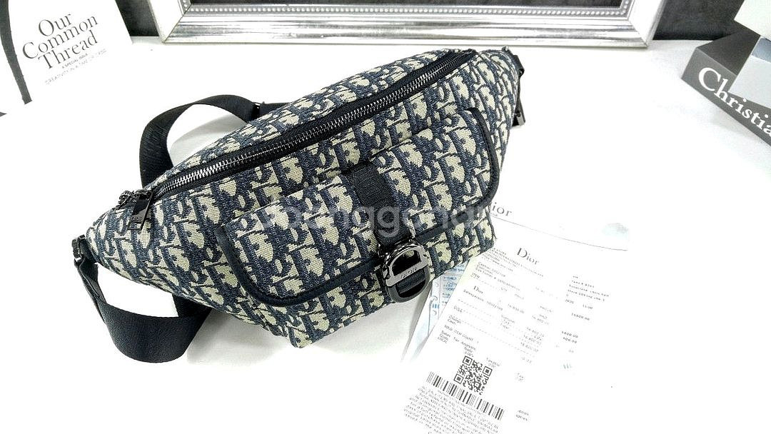 디올 벨트백 디올 가방 힙색 크로스백--8