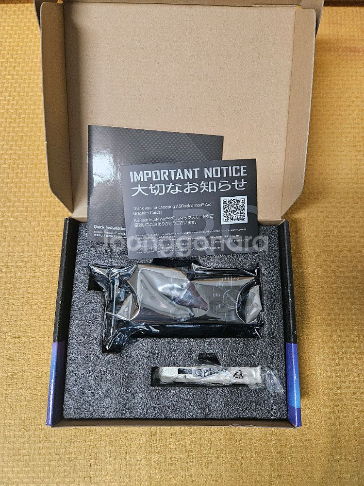 애즈락 arc a310 lp 그래픽카드--1