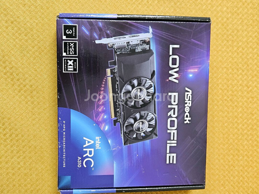 애즈락 arc a310 lp 그래픽카드--5