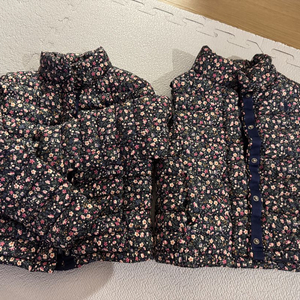 폴로 오리털 경량 패딩 경량 조끼 세트 7세 이뻐요