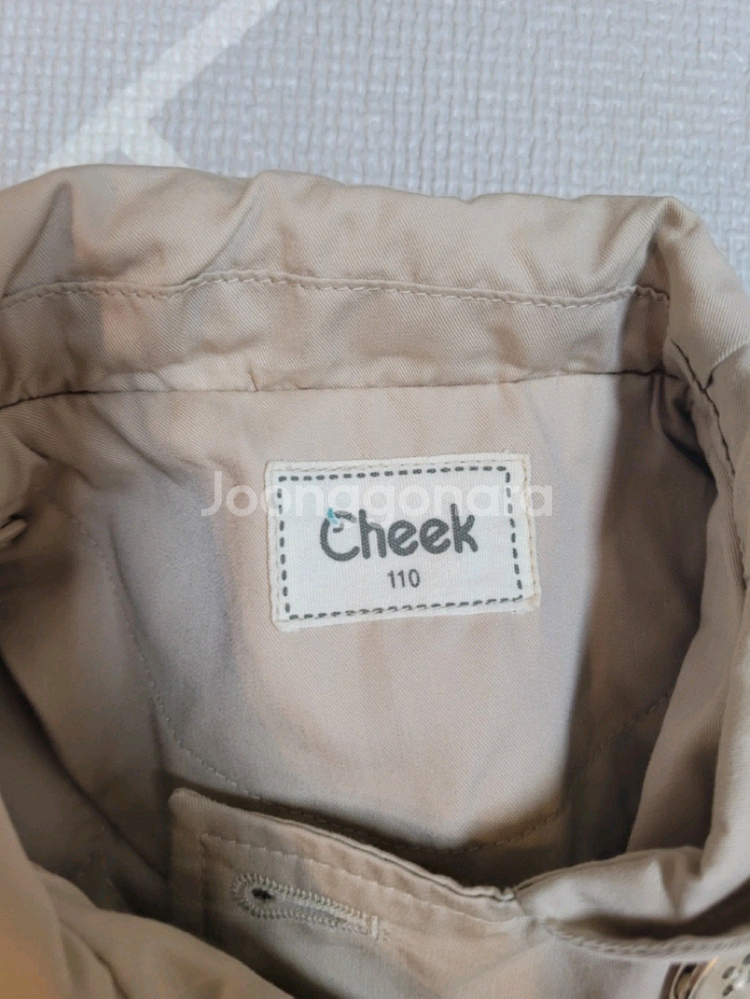 Cheek 치크 여아 트랜치코트 110--3