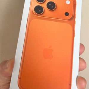 미개봉 아이폰 17 프로 오렌지 자급제 256GB