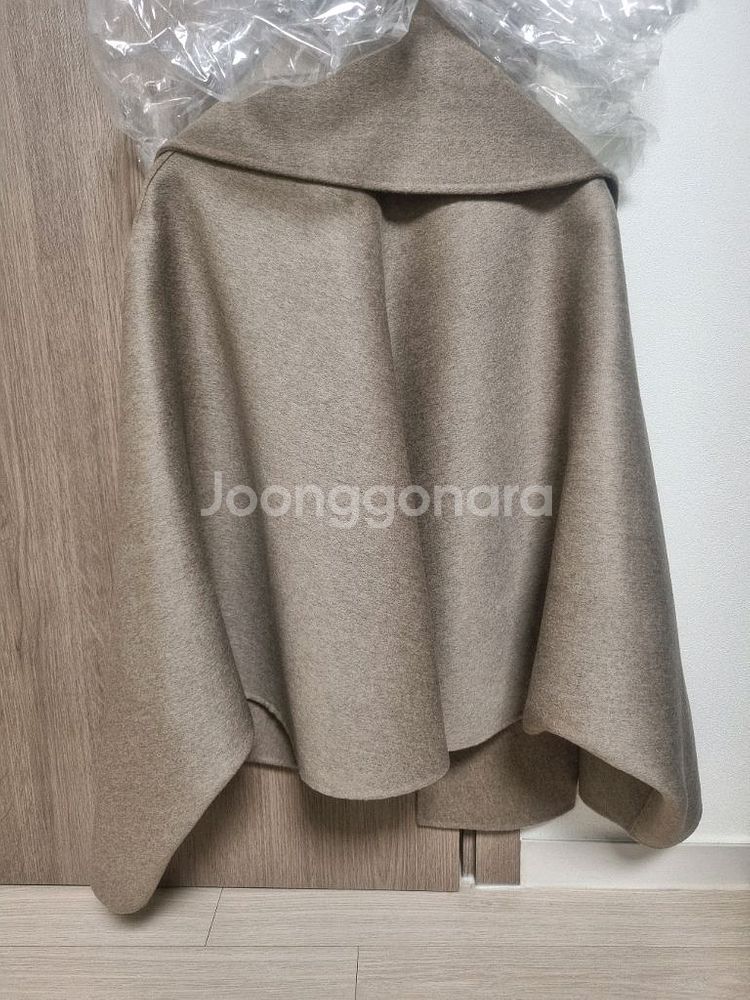 더캐시미어 케이프자켓 머플러 토프 55--9