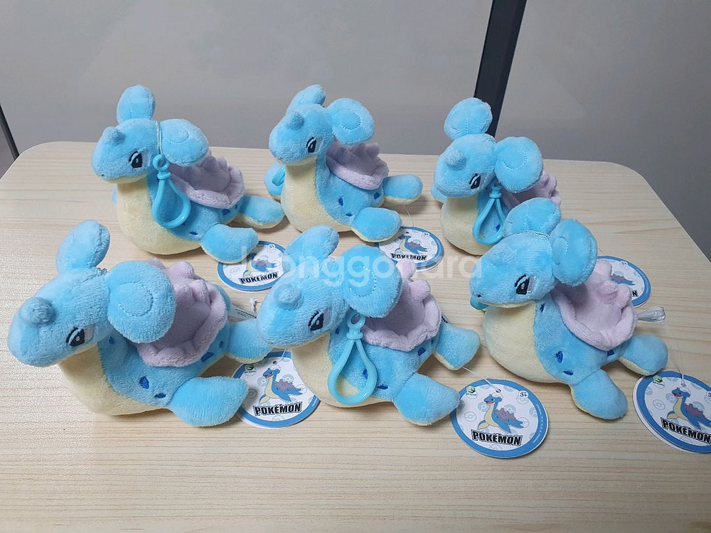 (새제품) 포켓몬스터 라프라스 인형키링--1