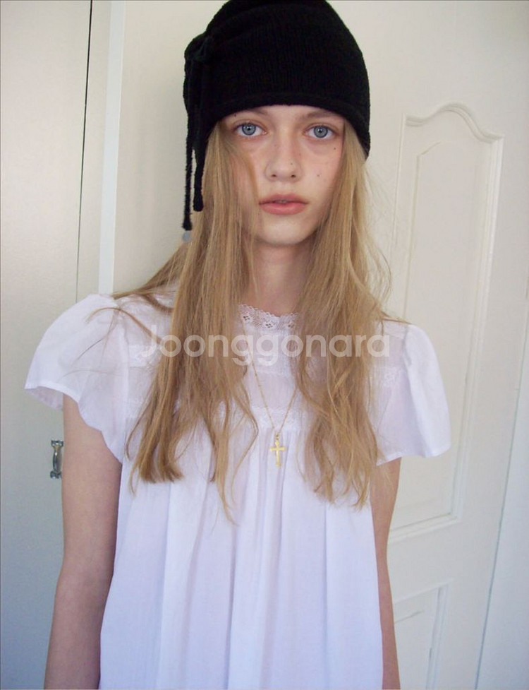 스무스무드 폴루 홀가먼트 니트 비니 블랙--1