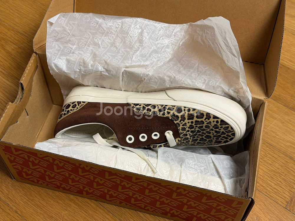 반스 레오파드 운동화 새상품. 235mm--2