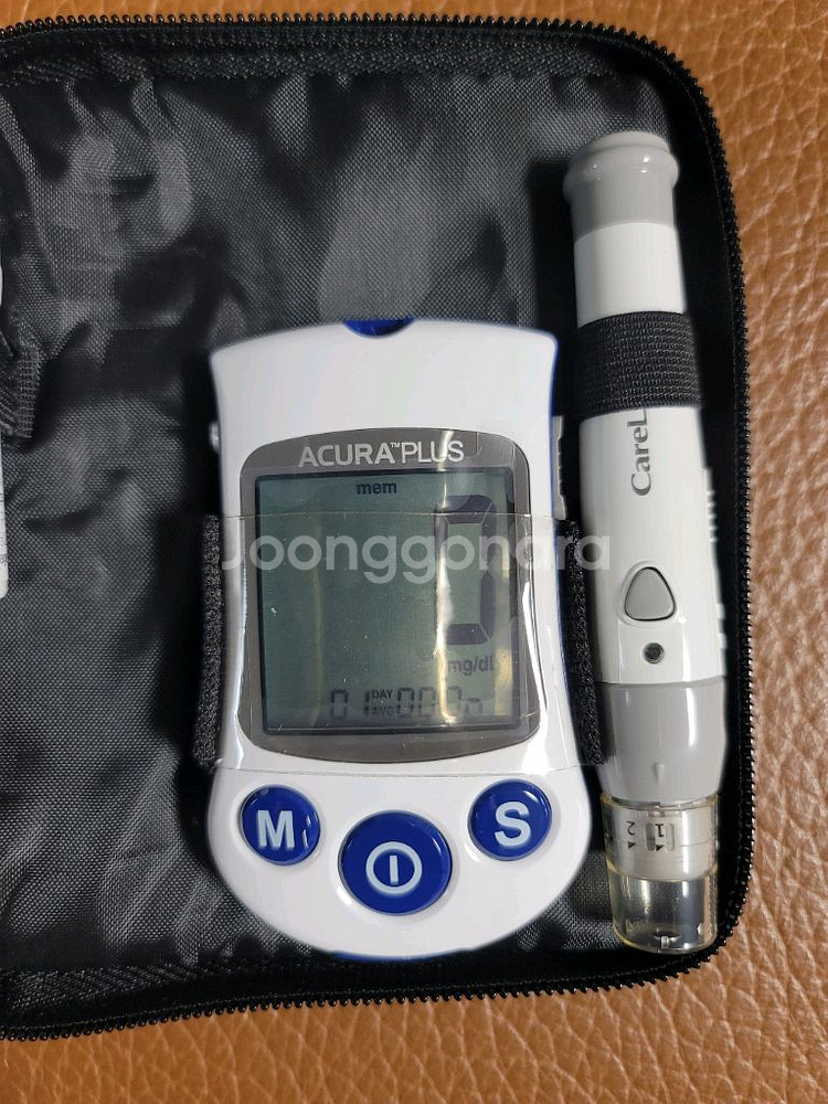 아큐라플러스 혈당 측정기 세트--1