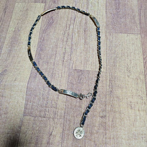 구매시덤)주멀리 체인가죽벨트~30프리사이즈