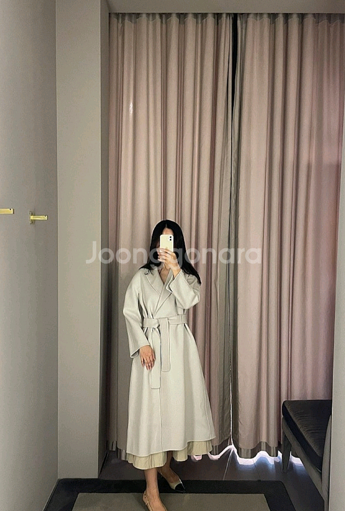 막스마라 ESTURIA 에스투리아 버진울 코트--1