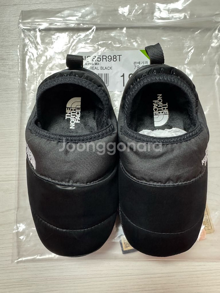 노스페이스 키즈눕시뮬 NS85R98T 리얼블랙 180--1