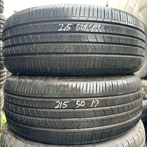 215 50 17한국중고타이어2개2155017