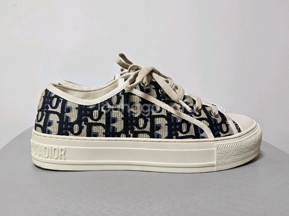 디올 오블리크 스니커즈 37사이즈(235)--3