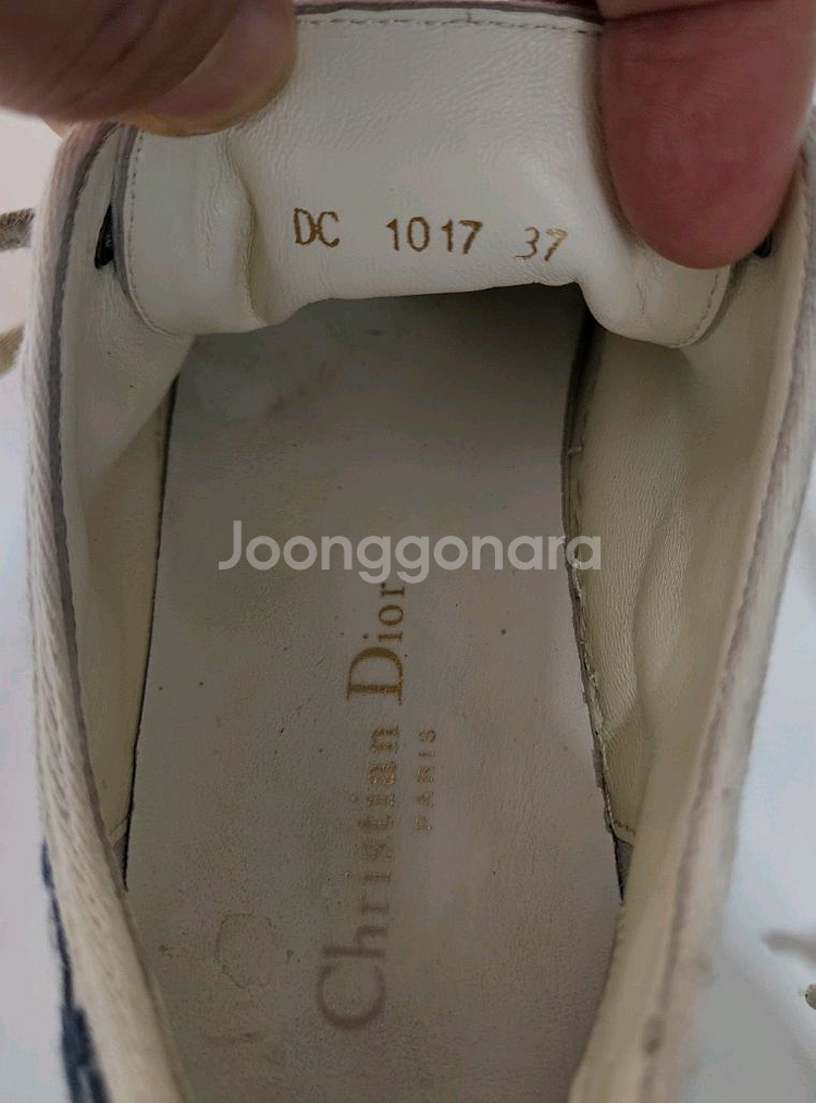 디올 오블리크 스니커즈 37사이즈(235)--6