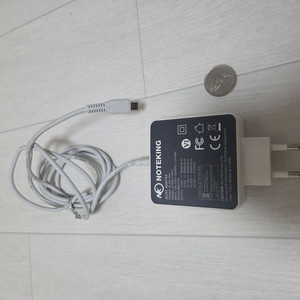 noteking 65w c타입 노트북 고속 충전기