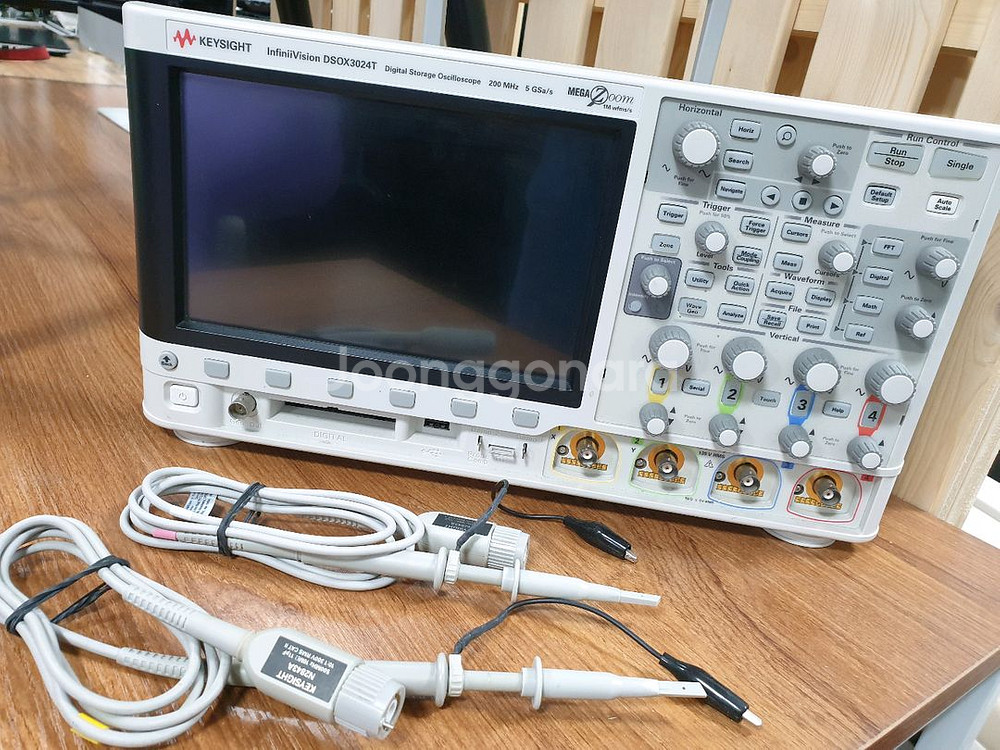 KEYSIGHT DSOX3024T 4채널 오실로스코프--0