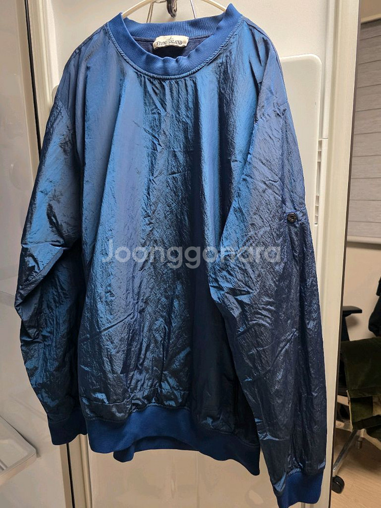 스톤아일랜드 나일론 맨투맨 블루 xl--1