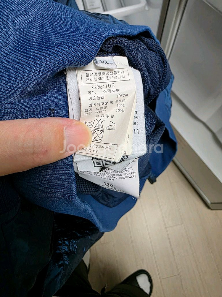 스톤아일랜드 나일론 맨투맨 블루 xl--4