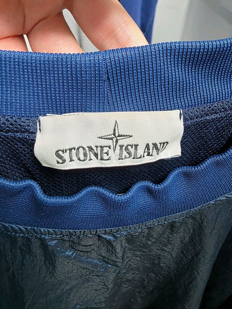 스톤아일랜드 나일론 맨투맨 블루 xl--3