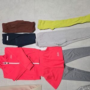 120사이즈 여아 옷 레깅스 바지 일괄