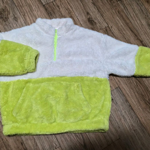 키즈. 플리스 아노락 L