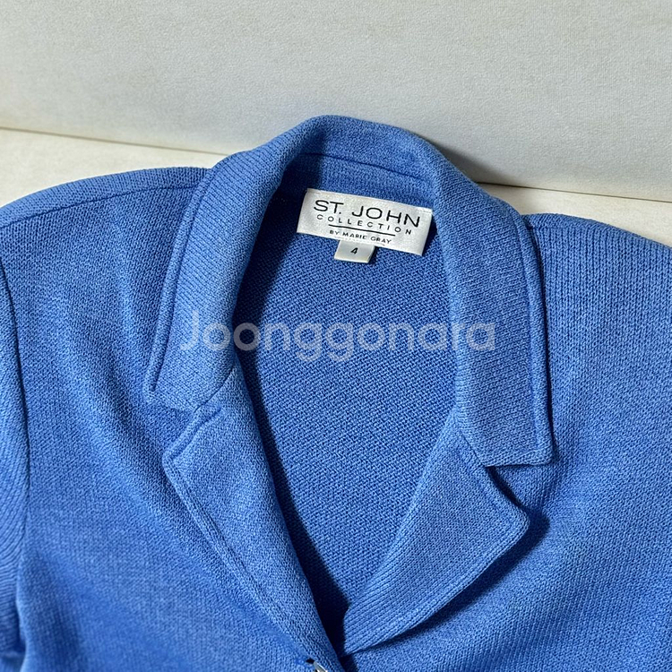 ST.JOHN 세인트존 센존 니트원피스 카라원피스--3